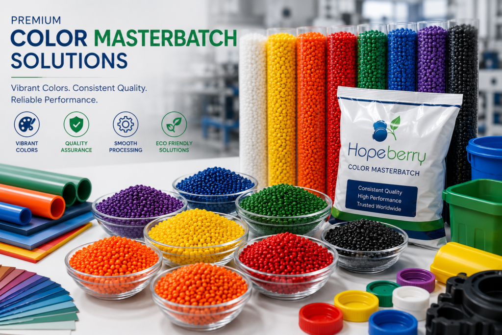 Premium Color Masterbatch Solutions